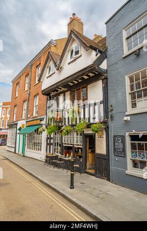 The King Charles House, New Street, Worcester Foto Stock