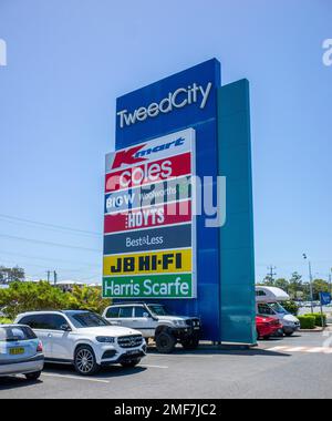 Centro commerciale Tweed City a South Twedd, nuovo Galles del Sud, australia Foto Stock