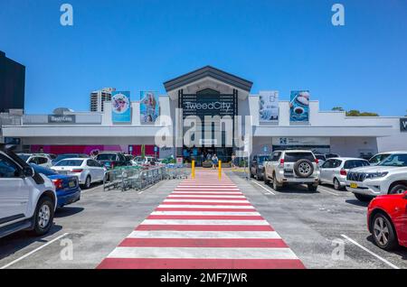 Centro commerciale Tweed City a South Twedd, nuovo Galles del Sud, australia Foto Stock