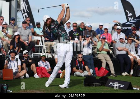 Winter Garden, Florida, Stati Uniti. 24th Jan, 2023. Kyle Berkshire al Cobra Puma Golf Demo Day al Orange County National Golf Club di Winter Garden, Florida, il 24 gennaio 2023. Credit: Mpi34/Media Punch/Alamy Live News Foto Stock