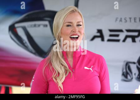 Winter Garden, Florida, Stati Uniti. 24th Jan, 2023. Blair o'Neal all'evento dimostrativo Cobra Puma Golf Day presso l'Orange County National Golf Club di Winter Garden, Florida, il 24 gennaio 2023. Credit: Mpi34/Media Punch/Alamy Live News Foto Stock