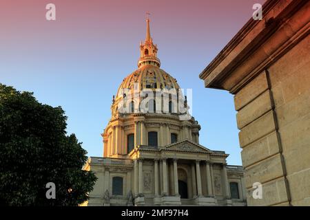 Chiesa dell'Eglise du Dome di Les Invalides.Paris.France Foto Stock