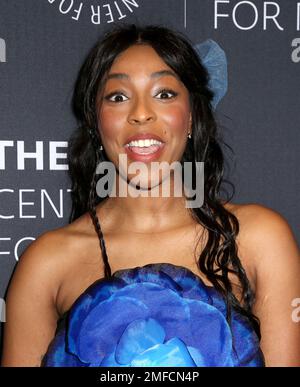 New York City, Stati Uniti. 24th Jan, 2023. Jessica Williams partecipa alla 'shrinking' New York Screening tenutasi presso il Paley Center for Media il 24 gennaio 2023 a New York City, NY © Steven Bergman/AFF-USA.COM Credit: AFF/Alamy Live News Foto Stock