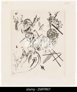 Wassily Kandinsky, Kleine Welten XII (piccoli Mondi XII), disegno astratto, 1922 Foto Stock