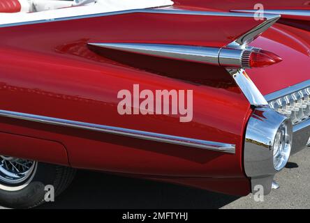 Tail fin, Cadillac, Cadillac Eldorado, 1959 Foto Stock