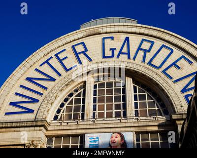 Blackpool Lancashire UK Jan 2023 Winter Gardens luogo di intrattenimento nel centro della città Blackpool Lancashire Foto Stock