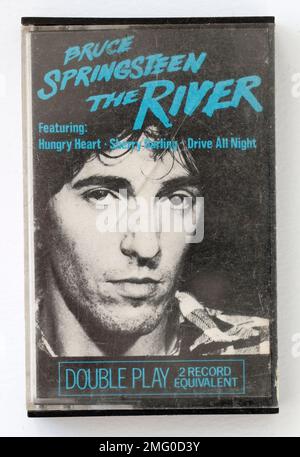 Bruce Springsteen The River Music Cassette Foto Stock