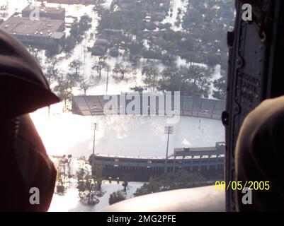 Profilo della documentazione ICP - unità di supporto per sistemi elettronici New Orleans - 26-HK-162-63. Uragano Katrina Foto Stock