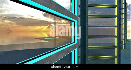 struttura, cielo, hotel, muro, ufficio, costruzione, centro, texture, urbano, centro, sviluppo, esterno, nuovo, riflessione, finestra, aziendale, banca, Foto Stock