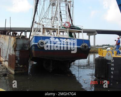 ESU New Orleans - IMATHCAO - 26-HK-429-78. Uragano Katrina Foto Stock