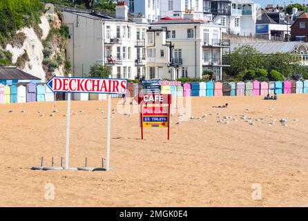 Viking Bay Beach, BROADSTAIRS KENT, Inghilterra Foto Stock