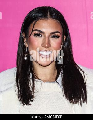 Londra, Regno Unito. 25th Jan, 2023. Emily Faye Miller partecipa alla serata stampa per Dirty Dancing al Dominion Theatre di Londra. Credit: SOPA Images Limited/Alamy Live News Foto Stock