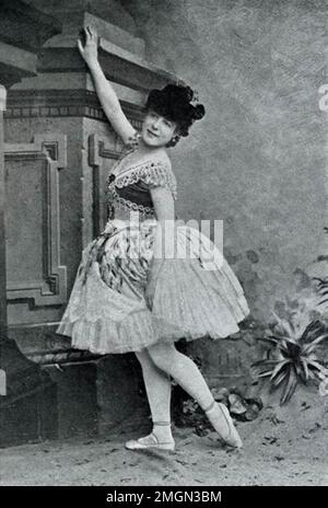 Le Cid - Massenet - prima prestazione 1885 - Rosita Mauri (Balletto) Foto Stock