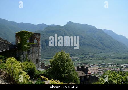 Castello di Avio, Trentino Alto Adige, Italia, Europa Foto Stock