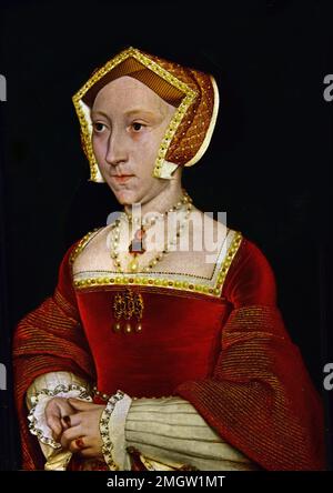 Ritratto di Jane Seymour (1509-1537) 1540 Hans Holbein il Giovane 1497 - 1543 il tedesco in Germania ( Jane Seymour è stata la terza moglie del re inglese Henry VIII ) Foto Stock