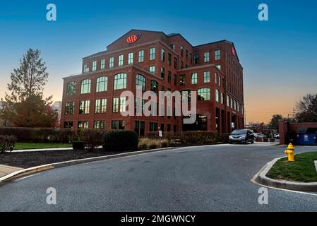 Uffici aziendali Mid-Atlantic, Wilmington's Riverfront, Wilmington, Delaware, USA Foto Stock