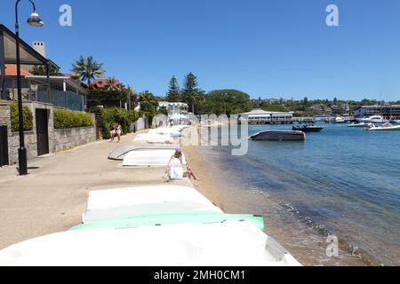 Passerella a Watsons Bay, Sydney, NSW, Australia Foto Stock