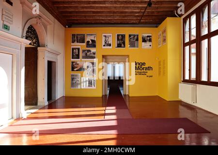 Venezia, Italia. 26th Jan, 2023. Il Museo di Palazzo Grimani presenta la mostra Inge Morath. Fotografando da Venezia in poi, a cura di Kurt Kaindle e Brigitte Blüml, con Valeria Finocchi, promossa dalla direzione Musei regionali Veneto e Suazes, in collaborazione con Fotohof, Salisburgo e con il patrocinio e il sostegno del Forum austriaco della Cultura di Milanoprogettata. Credit: Independent Photo Agency/Alamy Live News Foto Stock