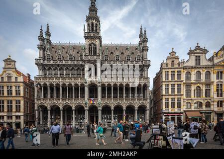 Il Museo della Città nella Grand Place di Bruxelles. Belgio. Foto Stock