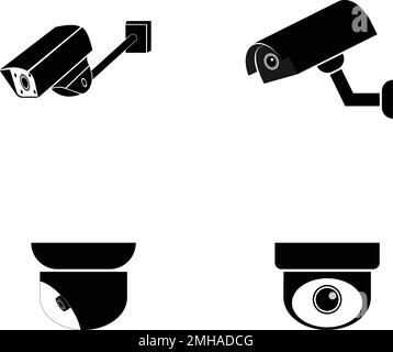 Disegno illustrativo del logo CCTV Illustrazione Vettoriale