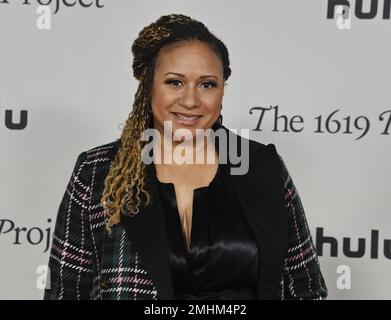 Los Angeles, Stati Uniti. 26th Jan, 2023. Tracie Thoms partecipa alla prima del documentario "The 1619 Project" all'Academy Museum of Motion Pictures di Los Angeles giovedì, 26 gennaio 2023. Trama: Collega la centralità della schiavitù nella storia con un resoconto incontrollato del brutale razzismo che permane in tanti aspetti della vita americana di oggi. Foto di Jim Ruymen/UPI Credit: UPI/Alamy Live News Foto Stock