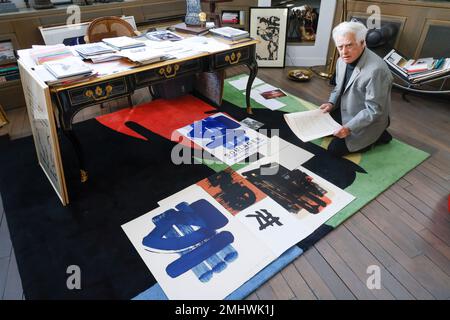 JEAN GERARD BOSIO: ARTE PER IL MUSEO DAKAR OMAGGIO A LEOPOLD SENGHOR Foto Stock