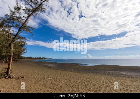 L'Etang-sale, Isola di Reunion - la spiaggia Foto Stock