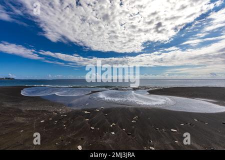 L'Etang-sale, Isola di Reunion - la spiaggia Foto Stock