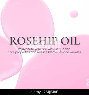 Beauty Instagram post modello vettore Illustrazione Vettoriale