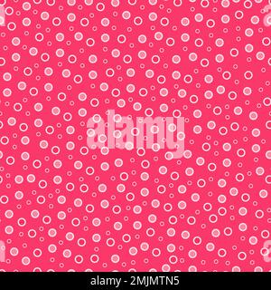 Motivi geometrici senza cuciture a punti Polka v Illustrazione Vettoriale