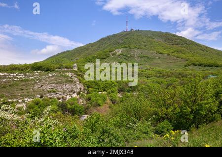 Monte Mashuk a Pyatigorsk, Caucaso settentrionale, Russia Foto Stock