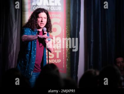 Ben Van Der Velde, Joker Comedy Club, Southend, Essex © Clarissa Debenham / Alamy Foto Stock