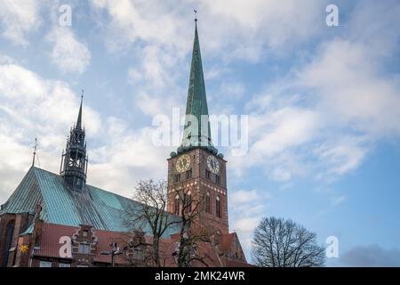 St Jacob Church - Lubecca, Germania Foto Stock