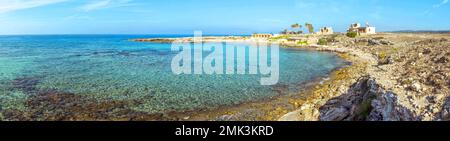 L'hotel e il ristorante 'Oasis at Ayfilon' sulla penisola di Karpaz nella parte orientale di Cipro.Horizont Foto Stock