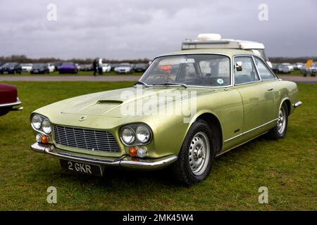 1964 Gordon-Keeble GK1, in mostra allo Scramble di gennaio tenutosi presso il Bicester Heritage il 8th gennaio 2023. Foto Stock