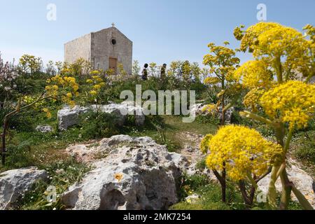 Cappella di Santa Maria Maddalena, Dingli, Malta, Isole Maltesi Foto Stock