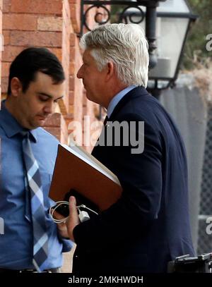 Virginia Attorney General Mark Herring arrives at his office at the