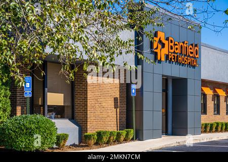 Banfield PET Hospital a Snellville (Metro Atlanta), Georgia. (USA) Foto Stock