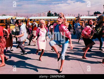 MICHELLE PFEIFFER in GREASE II (1982), diretto da PATRICIA BIRCH. Credit: FOTO DI PARAMOUNT / Album Foto Stock