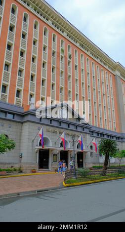 Il Palacio del Gobernador è un edificio governativo situato a Intramuros, Manila, Filippine Foto Stock