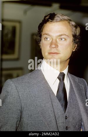 Carl XVI Gustaf, re di Svezia. Nato il 30 aprile 1946. Nella figura 1973. Foto Stock