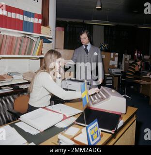 Carl XVI Gustaf, re di Svezia. Nato il 30 aprile 1946. Nella figura 1973. Foto Stock