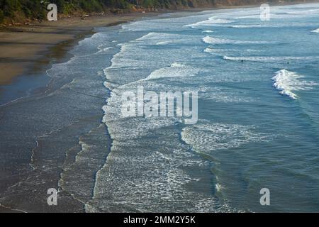 Beverly Beach, Devils Punchbowl state Park, Oregon Foto Stock