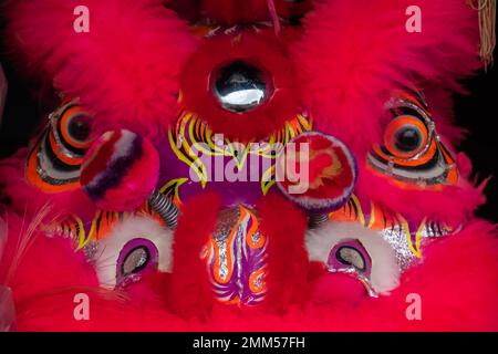 Glasgow, Scozia, Regno Unito. 29th gennaio 2023. Festa di Capodanno cinese a George Square per celebrare l'anno del coniglio. Credit: SKULLY/Alamy Live News Foto Stock