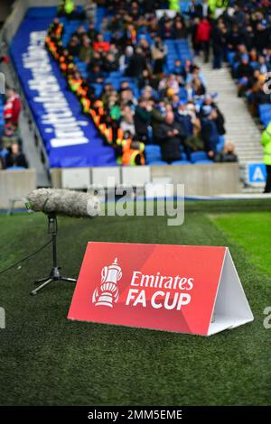 Brighton, Regno Unito. 29th Jan, 2023. Brighton e Liverpool si affrontano nella partita della fa Cup Fourth Round all'Amex il 29th 2023 gennaio a Brighton, in Inghilterra. (Foto di Jeff Mood/phcimages.com) Credit: PHC Images/Alamy Live News Foto Stock