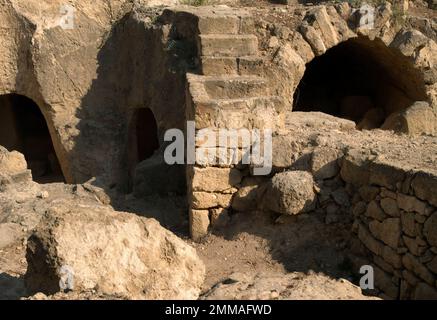 Tomba dei Re, Sito Patrimonio Mondiale dell'UNESCO. Paphos, Cipro. Foto Stock