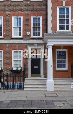 Tufton Street. SW1 55 Tufton Street. Think tank ad ala destra Foto Stock