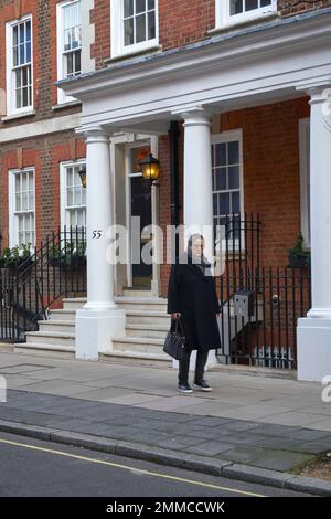 Tufton Street. SW1 55 Tufton Street. Think tank ad ala destra Foto Stock