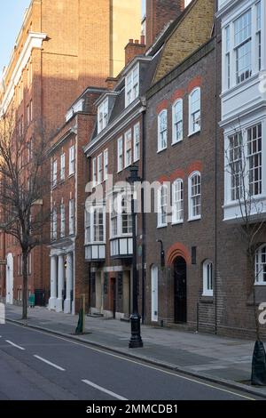 Tufton Street. SW1 55 Tufton Street. Think tank ad ala destra Foto Stock