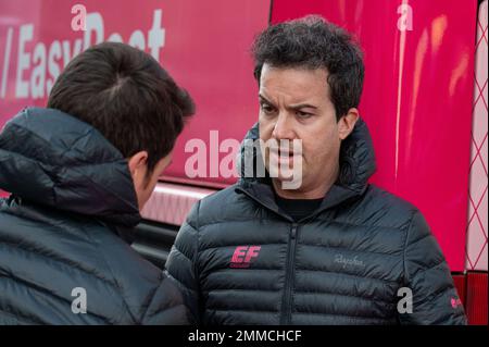 Ambiente durante il Gran Premio la Marseillaise 2023, Coupe de France FDJ, UCI Europe Tour corsa ciclistica il 29 gennaio 2023, Septèmes les vallons - Marsiglia (167,8 km), Francia - Foto Florian Frison / DPPI Foto Stock